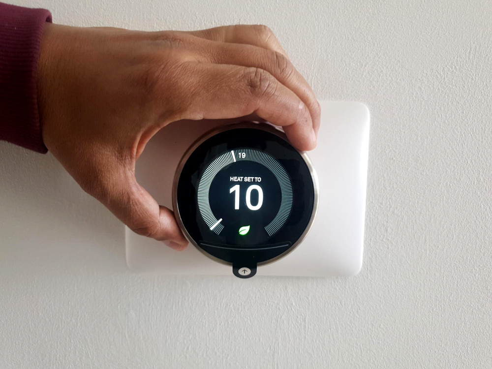 Nest thermostat installation in London - wiring checks and boiler pairing